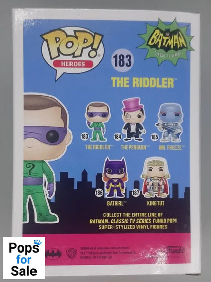 #183 The Riddler - DC Batman Classic TV Series Funko POP - PopsforSale.co.uk