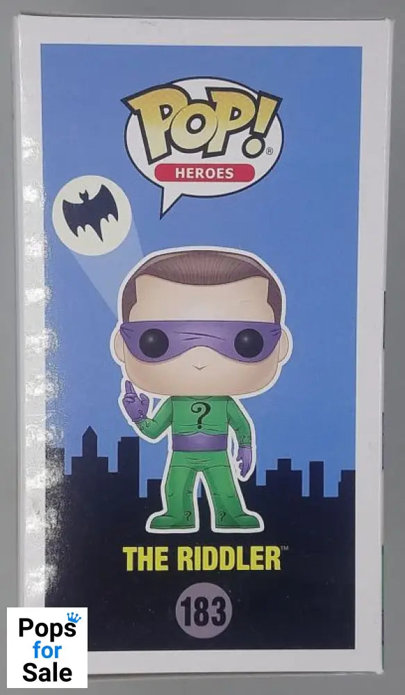 #183 The Riddler - DC Batman Classic TV Series Funko POP - PopsforSale.co.uk