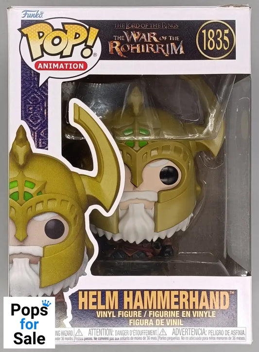 1835 Helm Hammerhand - The Lord of the Rings - War of Rohirrim - Funko POP - Box Damaged