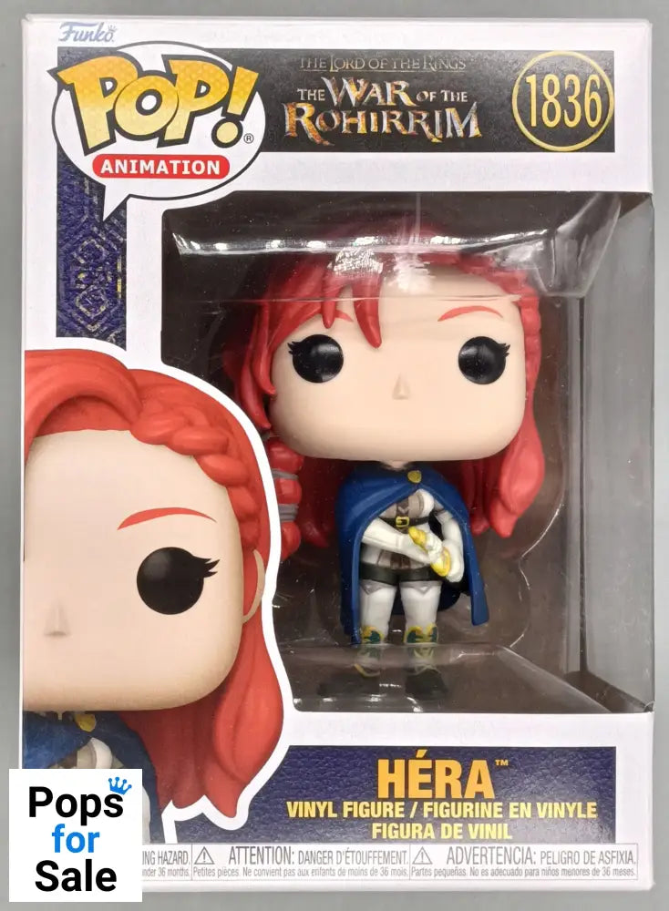 1836 Hera - The Lord of the Rings: War of Rohirrim - Box Damaged Funko POP