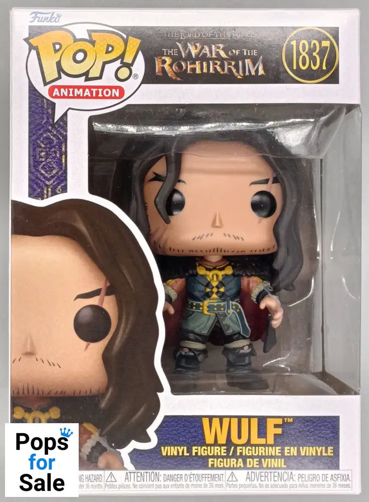 1837 Wulf - The Lord of the Rings: The War of the Rohirrim Funko POP