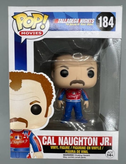 #184 Cal Naughton Jr. - Talladega Nights - Box Damaged Funko POP - PopsforSale.co.uk
