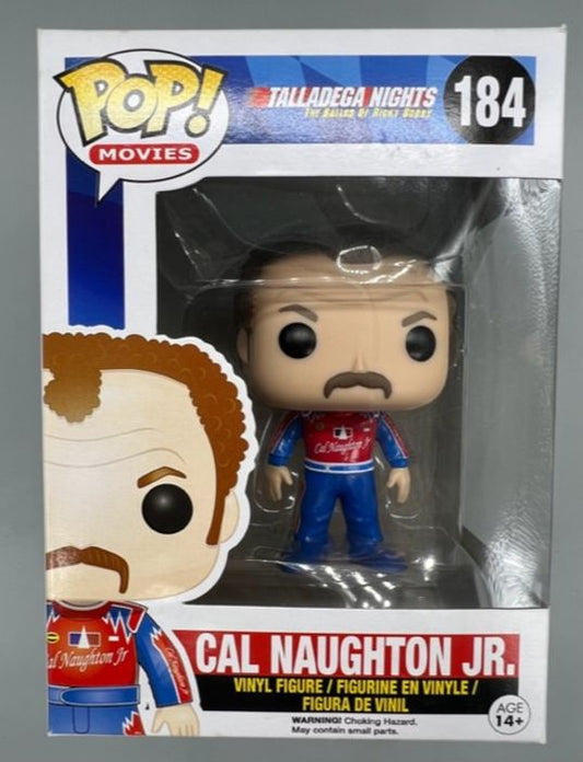 #184 Cal Naughton Jr. - Talladega Nights - Box Damaged Funko POP - PopsforSale.co.uk