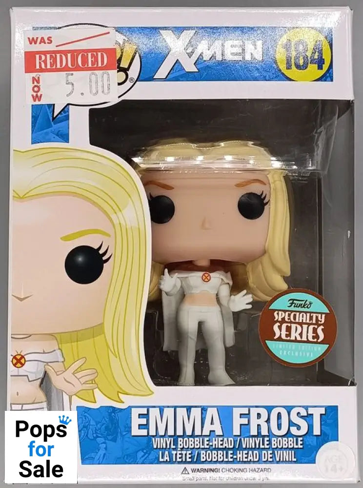 #184 Emma Frost - Marvel X-Men - Box Damaged Funko POP