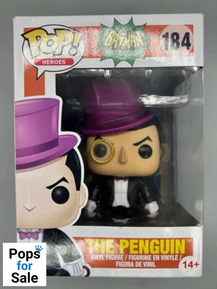 #184 The Penguin - DC Batman Animated Series - Box Damaged Funko POP - PopsforSale.co.uk