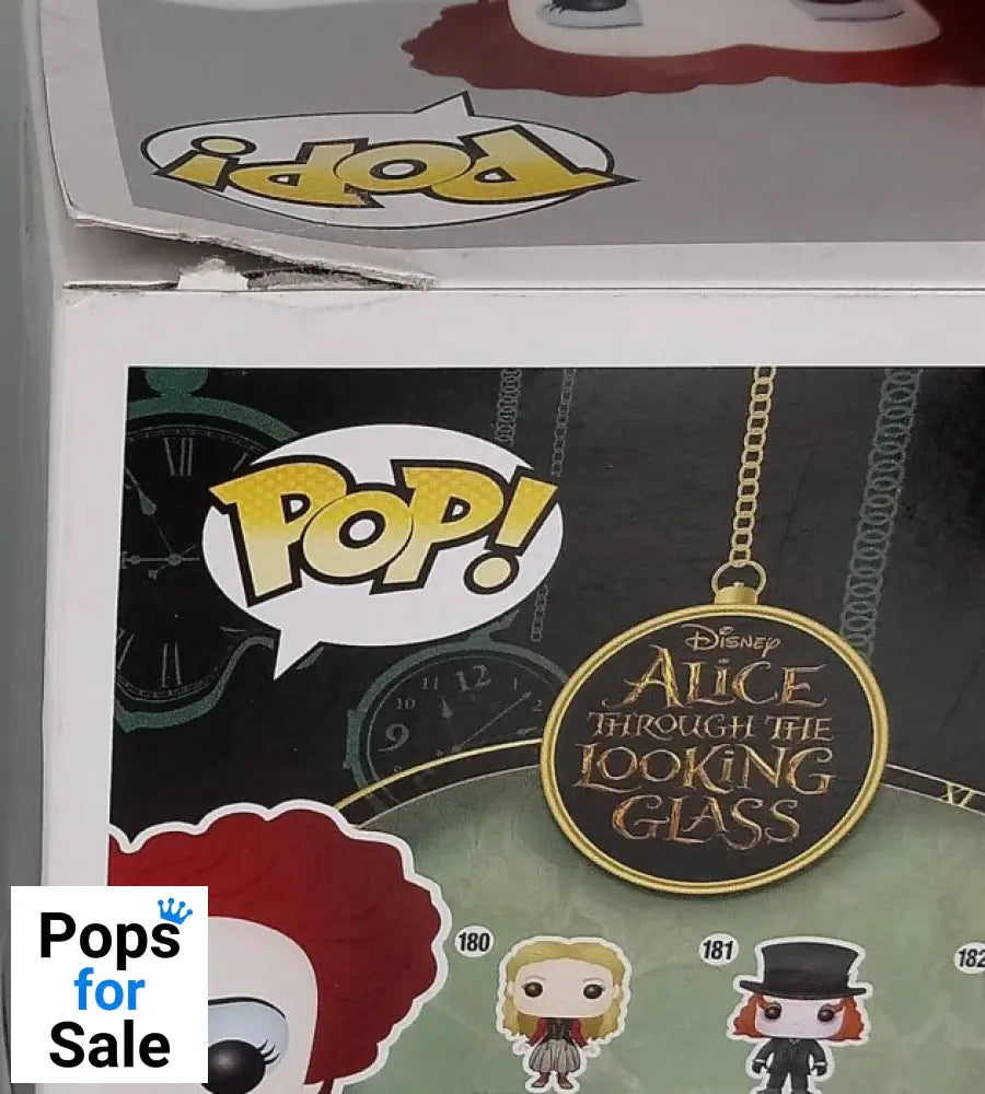 #185 Iracebeth Disney Alice Through the Looking Glas Box Damaged Funko POP - PopsforSale.co.uk