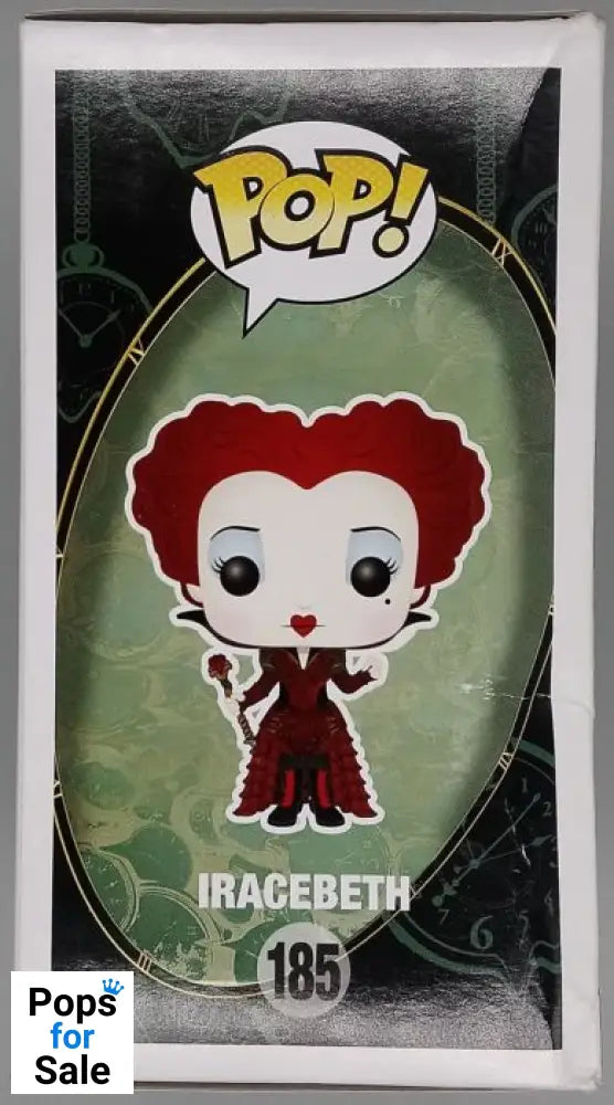#185 Iracebeth Disney Alice Through the Looking Glas Box Damaged Funko POP