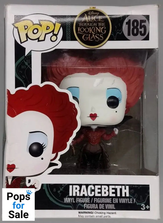 #185 Iracebeth Disney Alice Through the Looking Glas Box Damaged Funko POP
