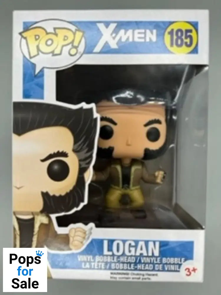 #185 Logan - Marvel X-Men - Box Damaged Funko POP - PopsforSale.co.uk