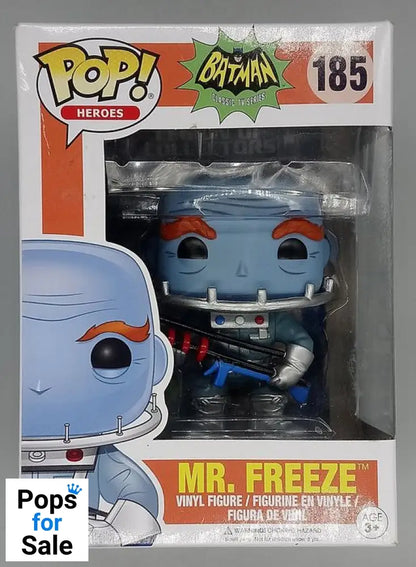 #185 Mr. Freeze - DC Batman Classic TV Series - Box Damaged Funko POP - PopsforSale.co.uk