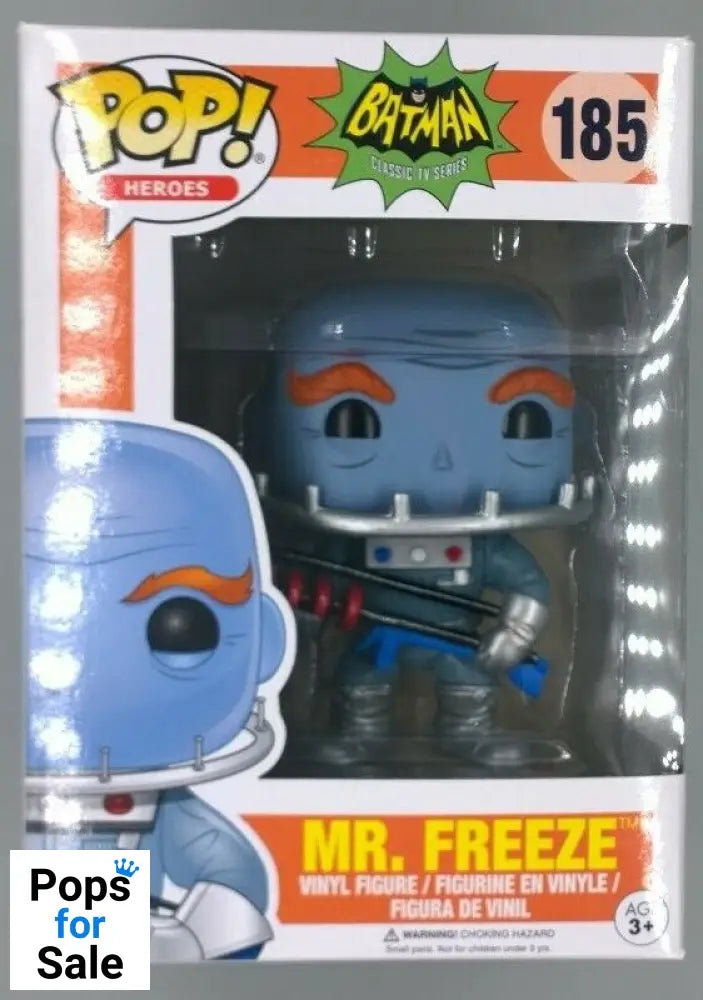 #185 Mr. Freeze - DC Batman Classic TV Series Funko POP - PopsforSale.co.uk