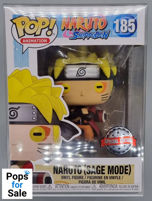 185 Naruto (Sage Mode) - Naruto Shippuden - Funko POP - Box Damaged
