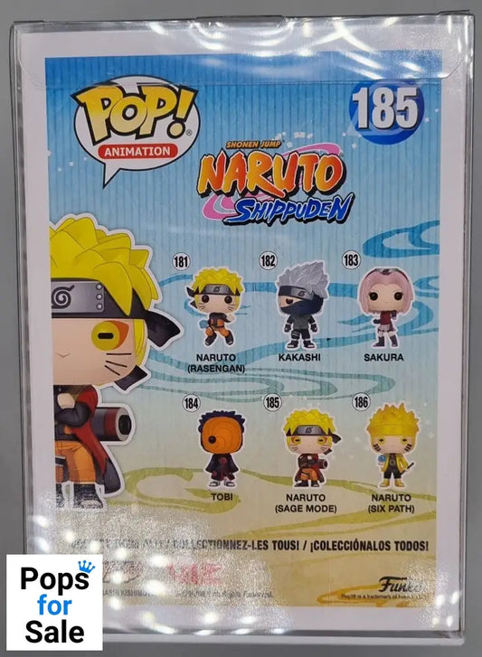 185 Naruto (Sage Mode) - Naruto Shippuden - Funko POP - Box Damaged