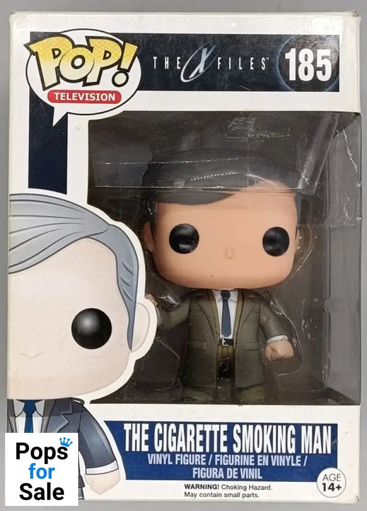 185 The Cigarette Smoking Man - The X-Files - Funko POP - Box Damaged