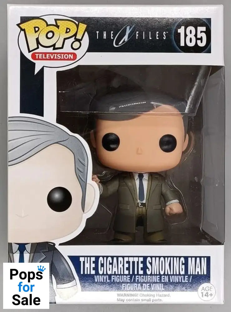 185 The Cigarette Smoking Man - The X-Files - Funko POP - Box Damaged