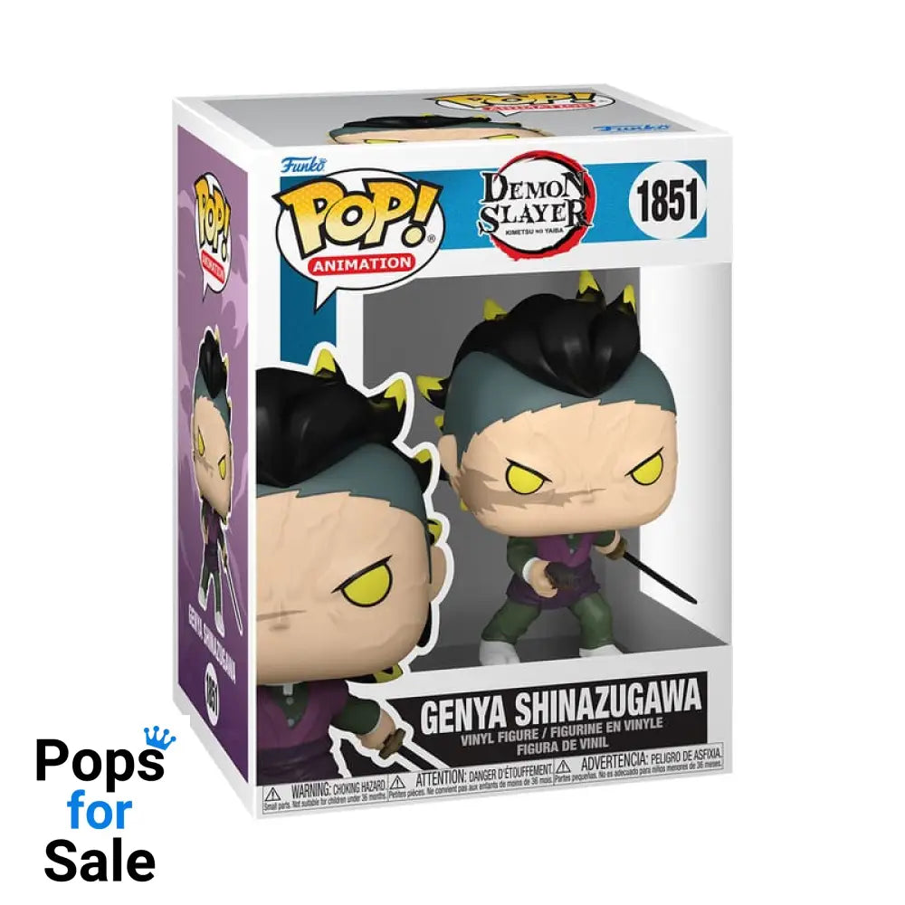 1851 Genya Shinazugawa (Demon Form) - Demon Slayer Funko Pop Presale