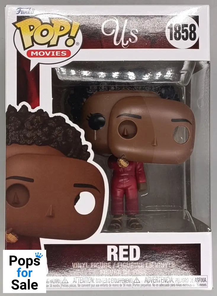 1858 Red - Adelaide Wilson - US - Horror Funko POP - Brand New