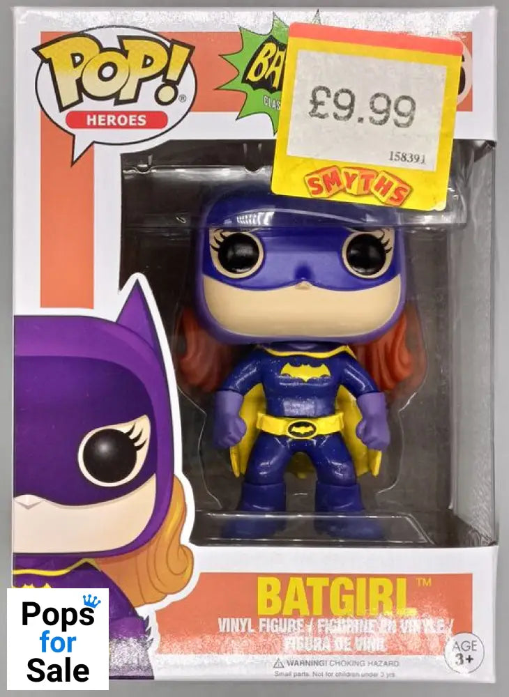 #186 Batgirl - DC Batman Classic TV Series - Box Damaged Funko POP