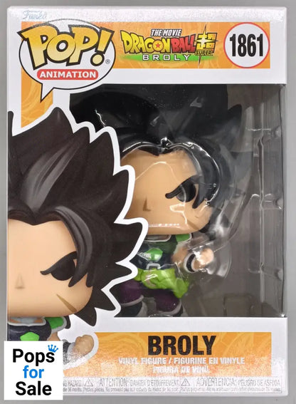1861 Broly - Dragon Ball Super Funko POP - Brand New