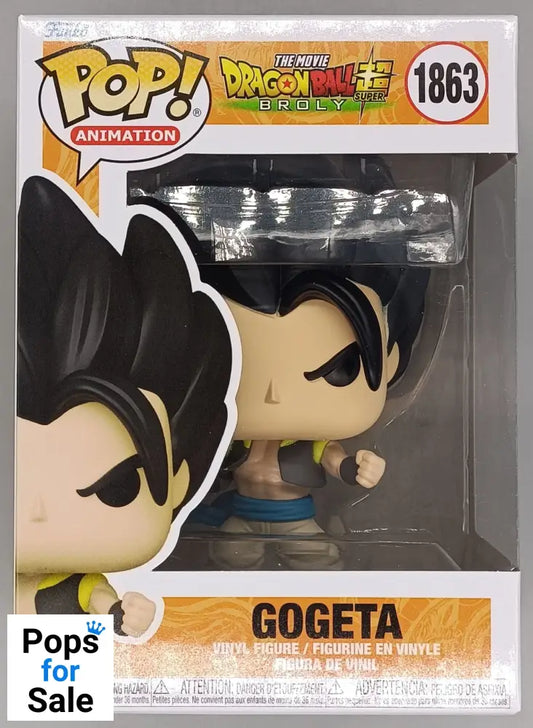 1863 Gogeta - Dragon Ball Super Broly Funko POP - Brand New