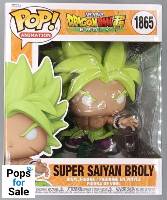 1865 Super Saiyan Broly - 6 Inch - Dragon Ball Super Broly Funko POP