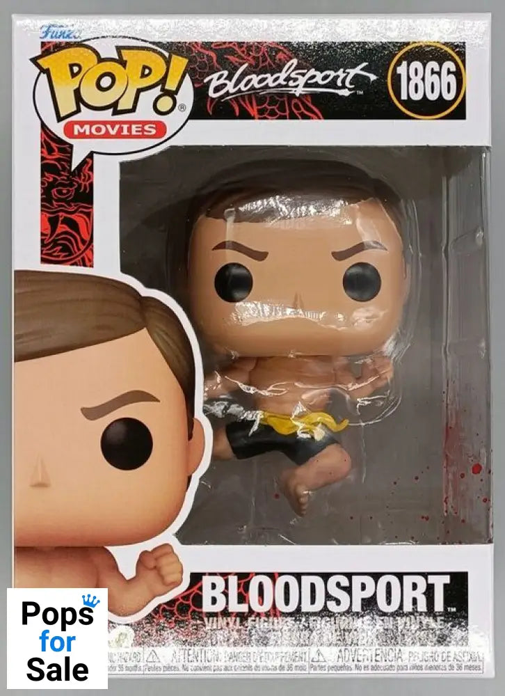 1866 Bloodsport (Frank Dux) - Bloodsport Funko POP - Brand New