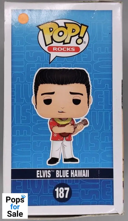 187 Elvis (Blue Hawaii) - Funko POP - Box Damaged