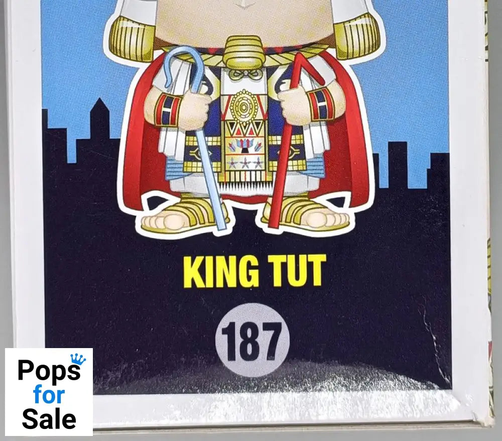 #187 King Tut - DC Batman Animated Series - Box Damaged Funko POP - PopsforSale.co.uk