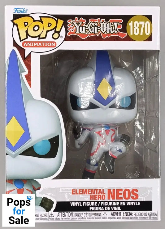 1870 Elemental Hero Neos - Yu-Gi-Oh Funko POP - Brand New