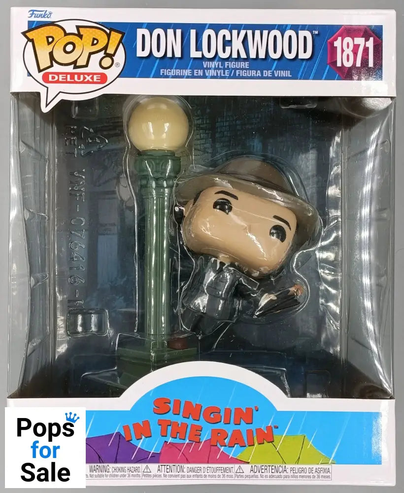 1871 Don Lockwood - Deluxe - Singin' in the Rain Brand New Funko POP