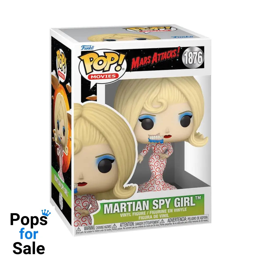1876 Martian Spy Girl - Mars Attacks Funko POP - Brand New