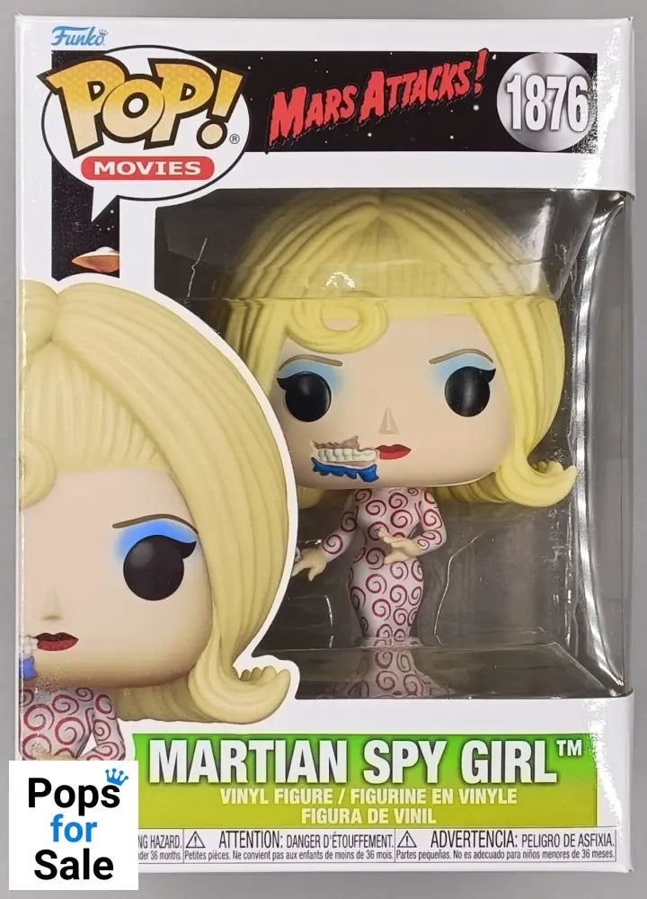 1876 Martian Spy Girl - Mars Attacks Funko POP - Brand New