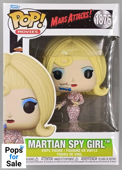 1876 Martian Spy Girl - Mars Attacks Funko POP - Brand New