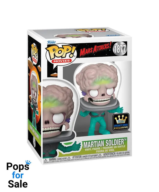 1877 Martian Soldier (Arms Wide) - Mars Attacks Funko POP - Brand New
