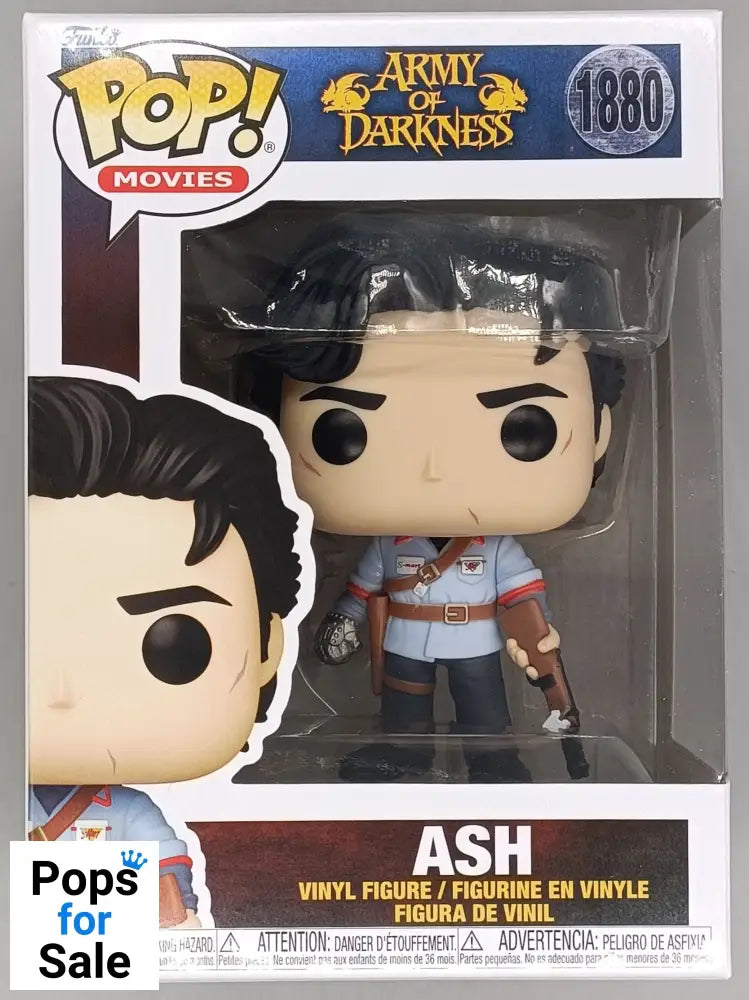1880 Ash with Boomstick - Army of Darkness - Horror Funko POP - Brand New