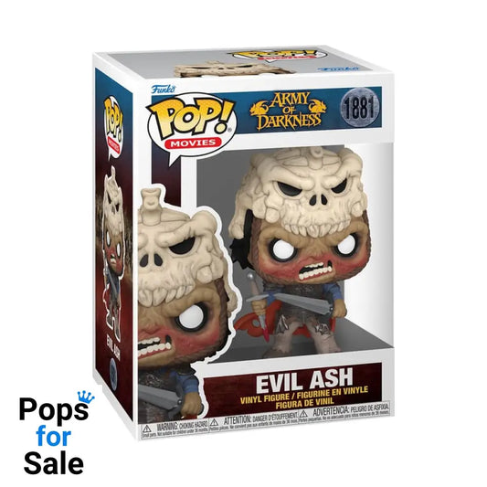 1881 Evil Ash - Army Of Darkness Horror Funko Pop Presale