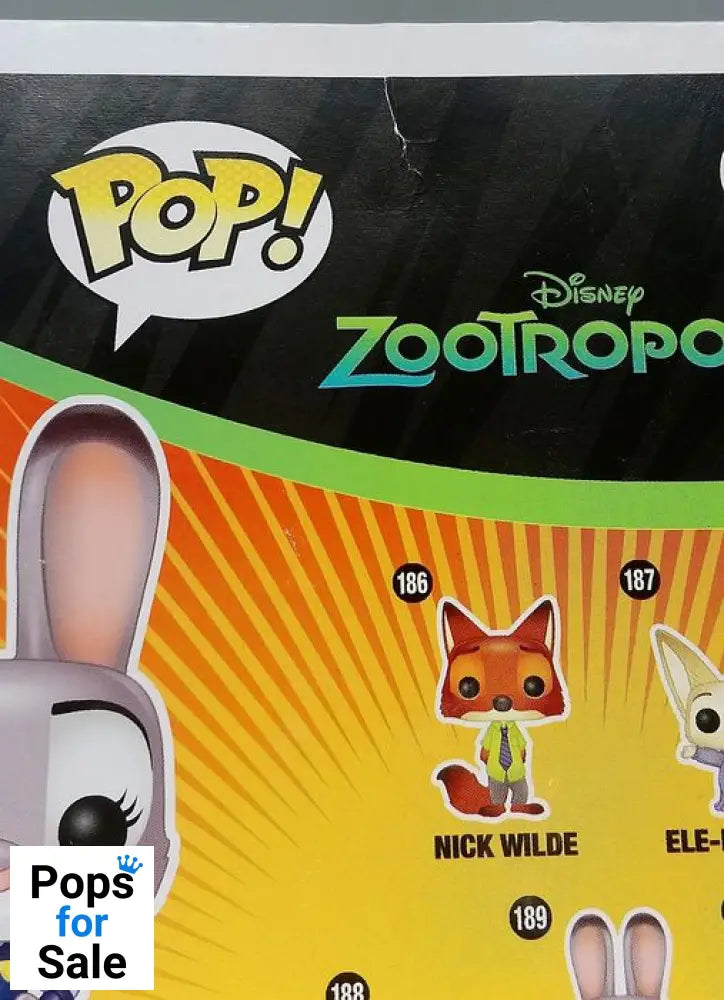 189 Judy Hopps - Disney Zootopia - Funko POP - Box Damaged