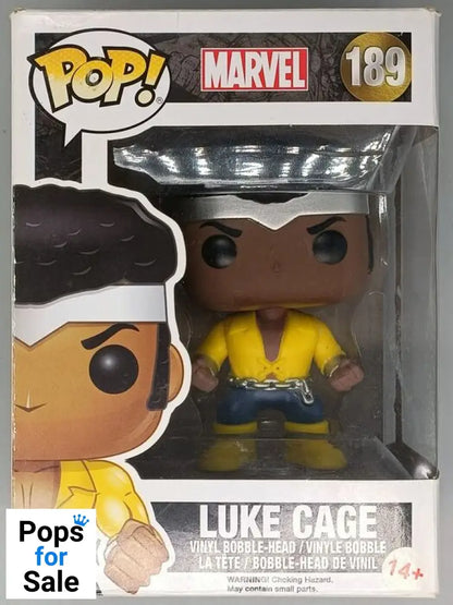 189 Luke Cage - Marvel - Box Damaged Funko POP