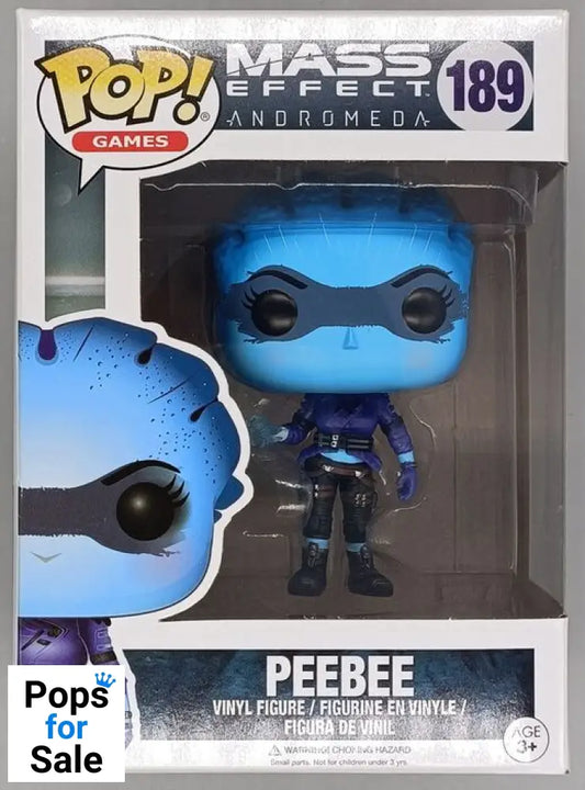 #189 Peebee - Mass Effect Andromeda - Box Damaged Funko POP - PopsforSale.co.uk