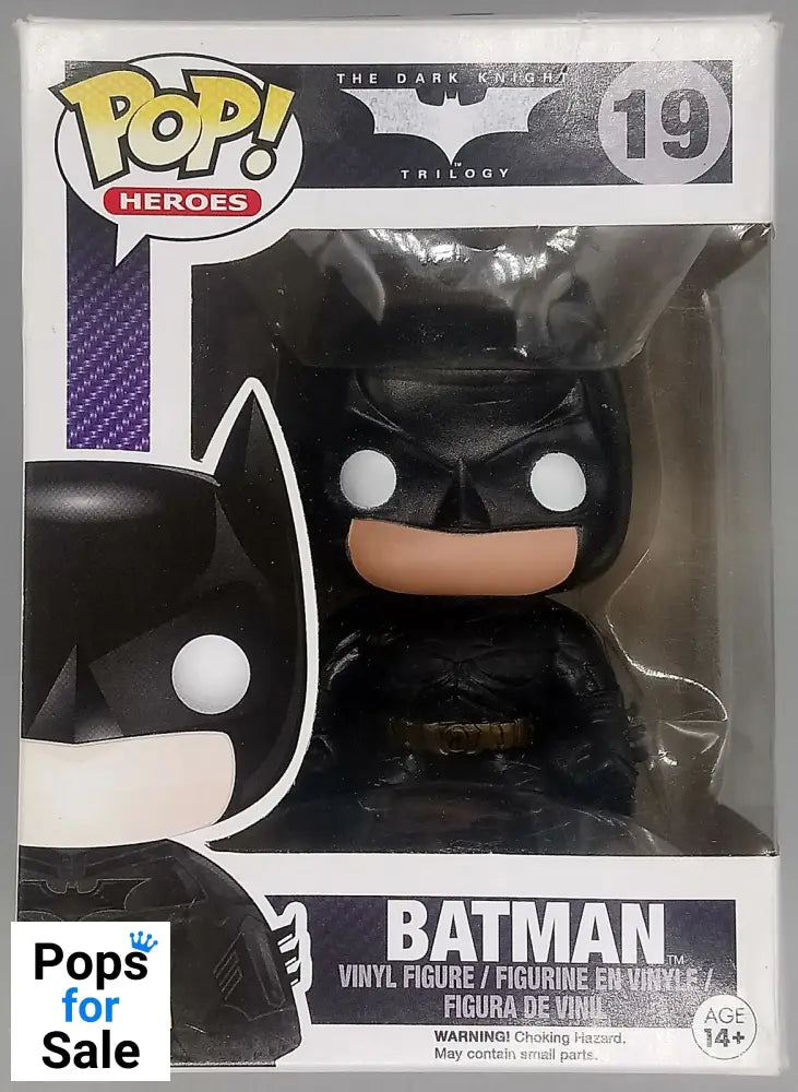 19 Batman (Trilogy) - DC - The Dark Knight Rises - Box Damaged Funko POP