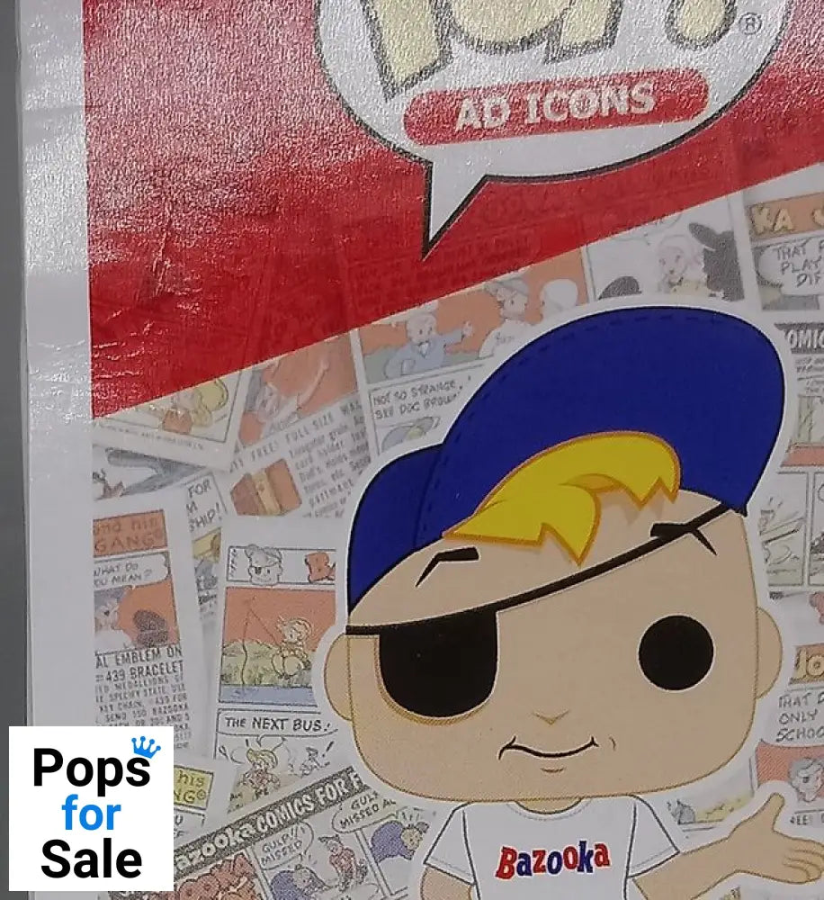 #19 Bazooka Joe - Ad Icons - Box Damaged Funko POP - PopsforSale.co.uk