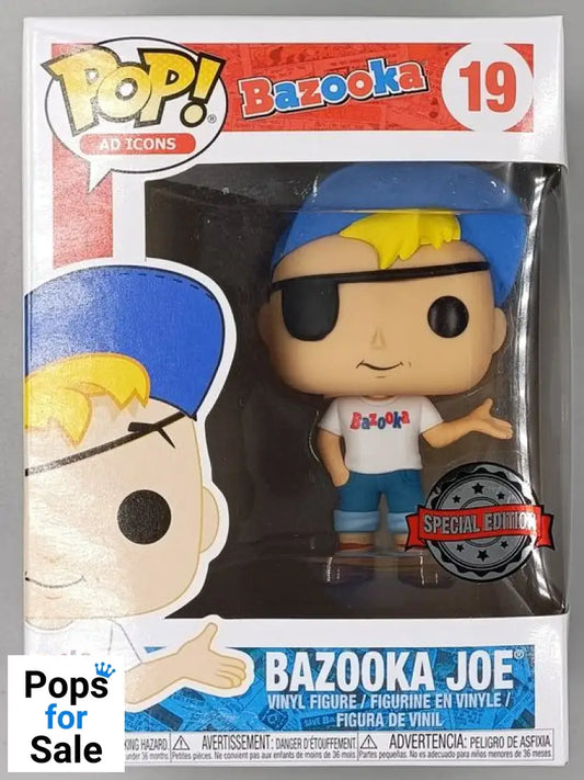 #19 Bazooka Joe - Ad Icons Funko POP - PopsforSale.co.uk