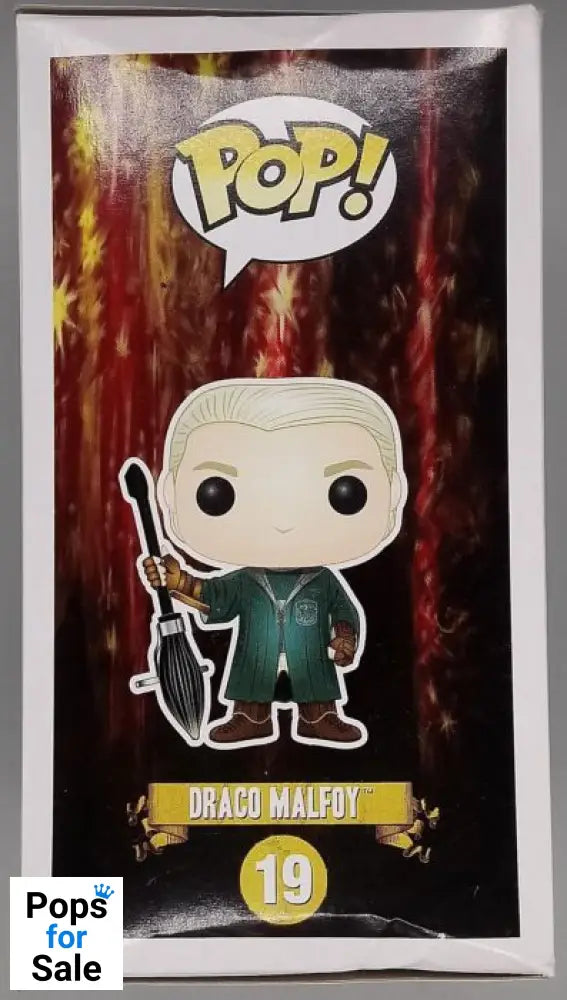 #19 Draco Malfoy (Quidditch) - Harry Potter - Box Damaged Funko POP