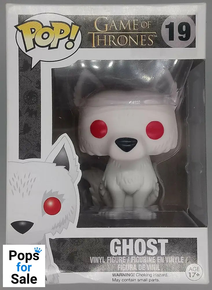 19 Ghost - Game of Thrones Funko POP