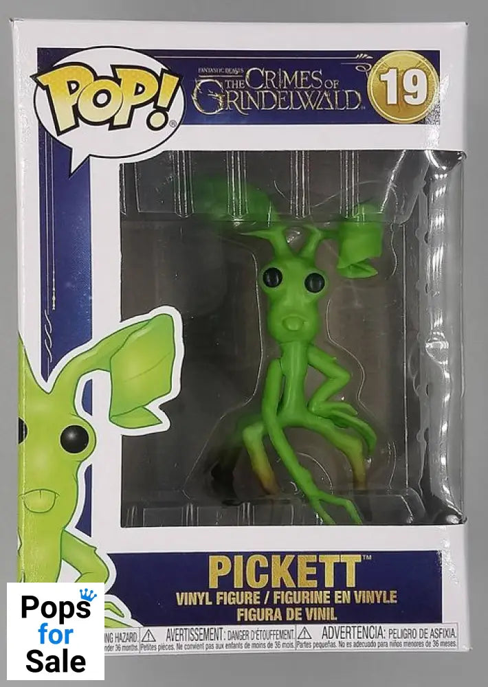 #19 Pickett - Fantastic Beasts - Box Damaged Funko POP - PopsforSale.co.uk