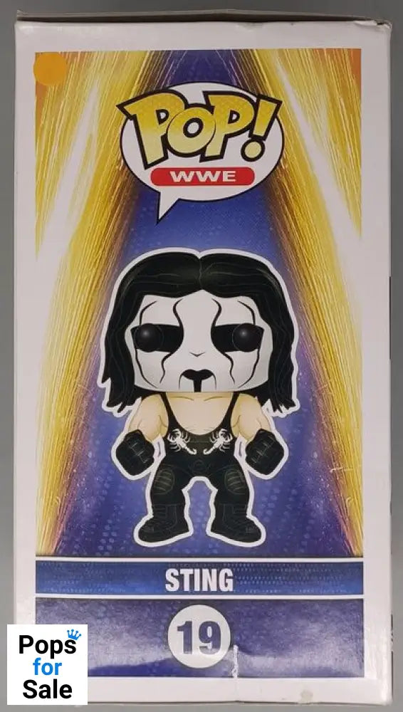 19 Sting - WWE - Box Damaged Funko POP