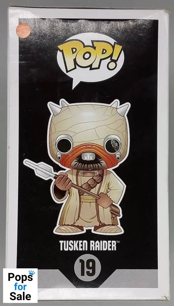 #19 Tusken Raider (Vault Edition) - Star Wars - Box Damaged Funko POP - PopsforSale.co.uk