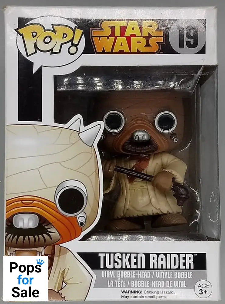 #19 Tusken Raider (Vault Edition) - Star Wars - Box Damaged Funko POP