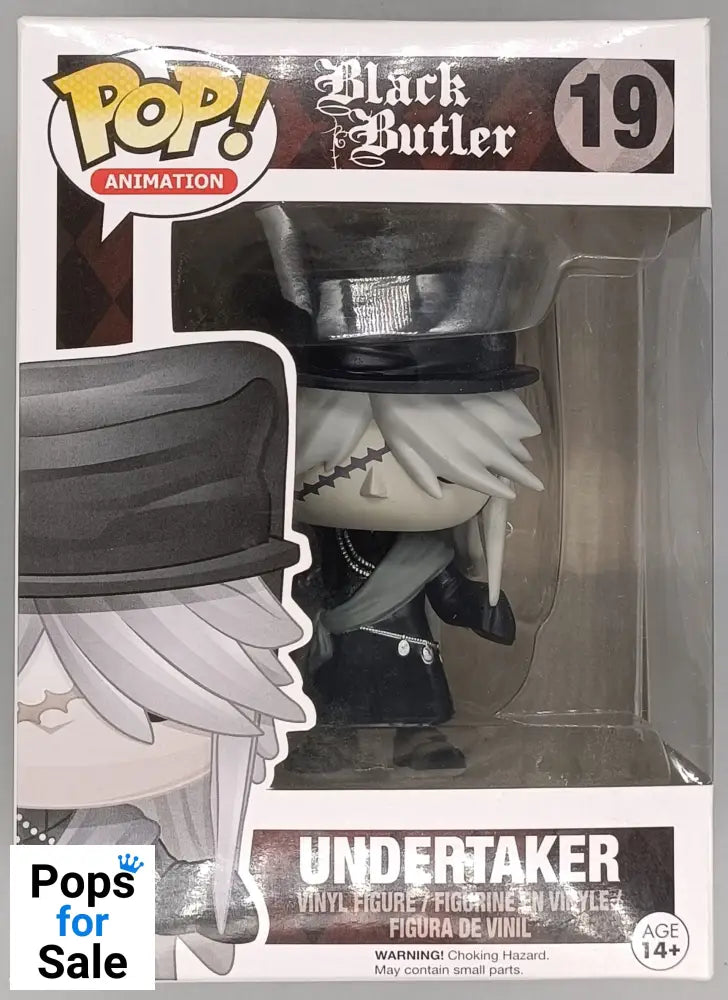 19 Undertaker - Black Butler - Funko POP - Box Damaged