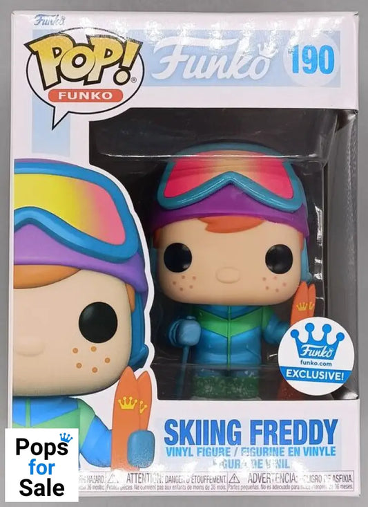 #190 Skiing Freddy Funko (Freddy) - Box Damaged Funko POP - PopsforSale.co.uk